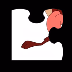TASMANIAN DEVIL (TAZ) (3st PUZZLE PIECE)