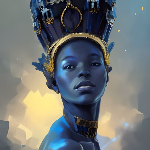 Blue Lady