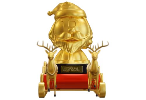 BitToon Santa Trophy