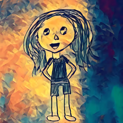 Portrait of a girl