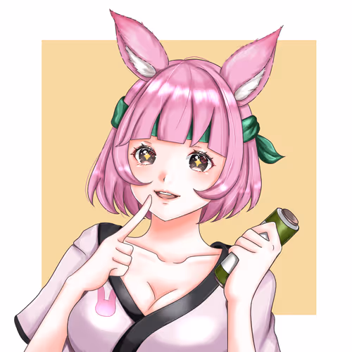 Crypto Ninja #006×mino.NFT kawaii girl