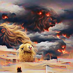 Lion of the apocalypse