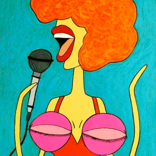 My tits love to sing