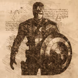 Da Vinci #177 - Captain America