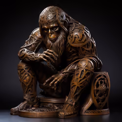 Bored Ape Sculpture #18