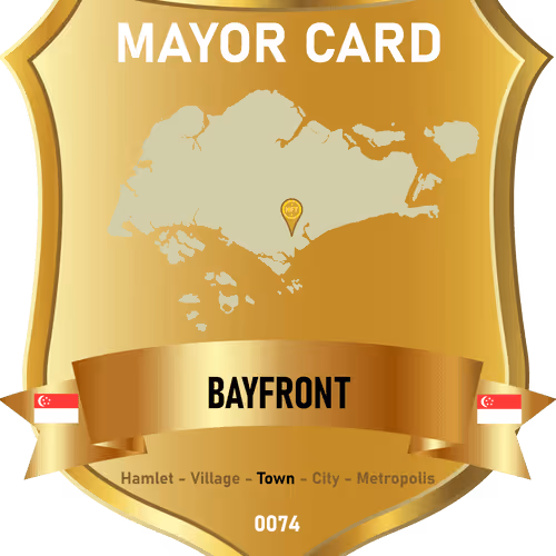 Mayor Card - Singapore - Bayfront