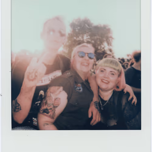 Polaroid Punk Portrait #15