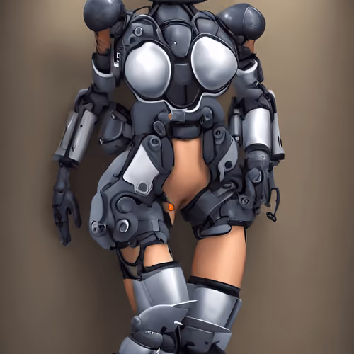 Bored Babe Mech Club #0009