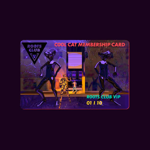 C00L CAT Membership Card #01