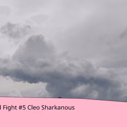 Cloud Fight #5 Cleo Sharkanous