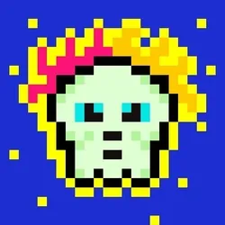 Kawaii SKULL #5435