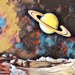 Saturn Art
