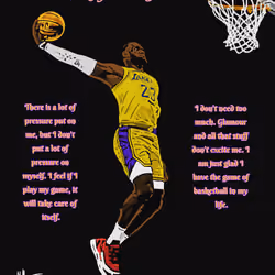 Lebron James PopMic Arts 