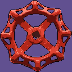 red valve