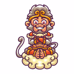 Monkey King Illustration Character