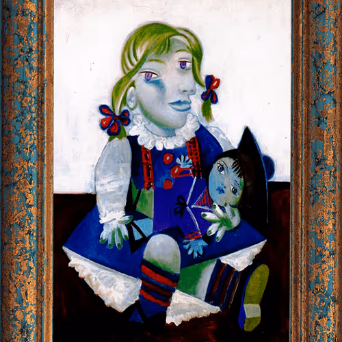 Maya with her Doll, 1938 by Pablo Picasso