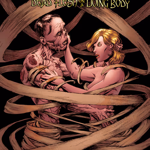 Necrotic Comic 3 of 3 Cover + Logo - Includes Free Comic Book Download