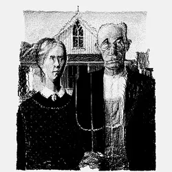 American Gothic Iconic Crypto