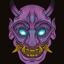 Benedict Indra's Hannya Mask 10 (Rare Mask)