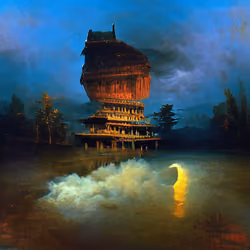 Nepalese Pagoda Temple
