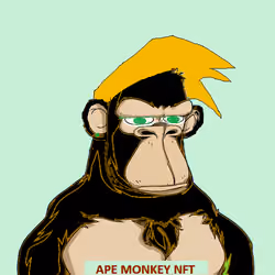 APE MONKEY NFT 233/500