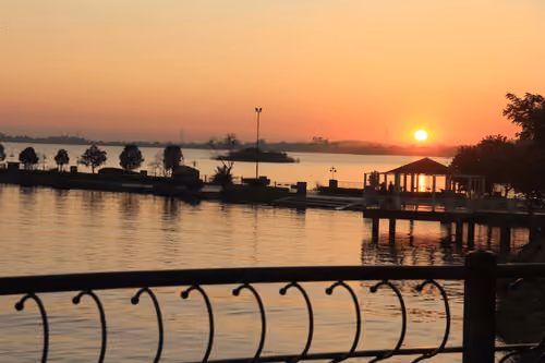 Sunset Click At Lake