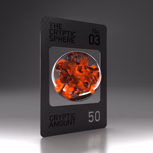 The Cryptic Sphere, Animated Trading Card No. 03