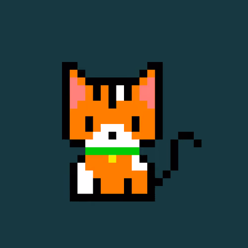 pixel cat #0015