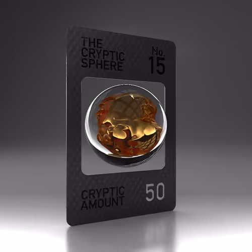The Cryptic Sphere, Animated Trading Card No. 15