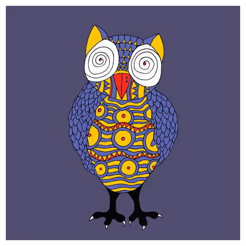 Kiki The Tribal Owl