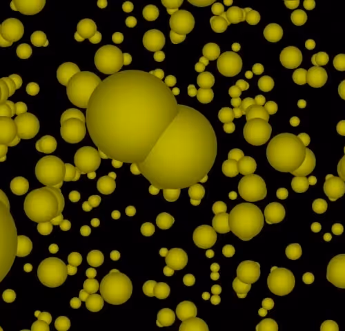 NFT ART DROP - YELLOW BUBBLES