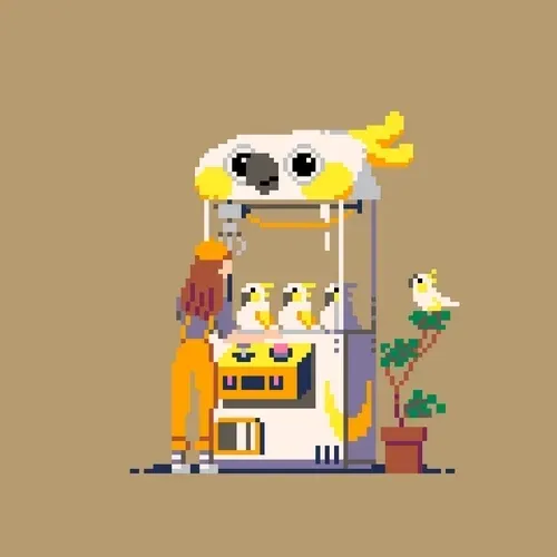 Clawz Machine_Cockatoo #59