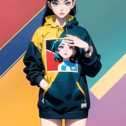 Waifus Pop Art #028