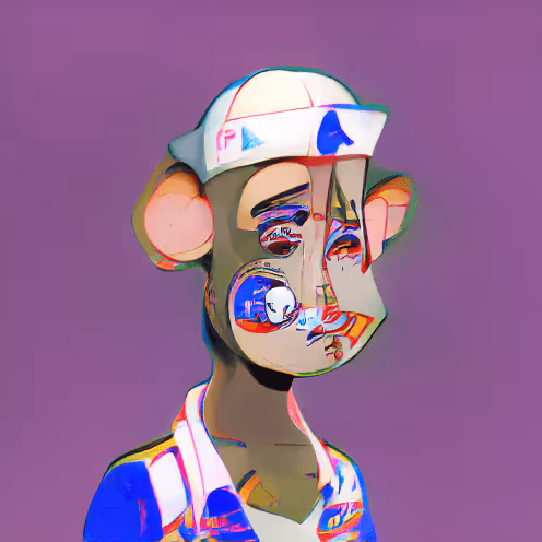 Daily AI Bored Ape #9