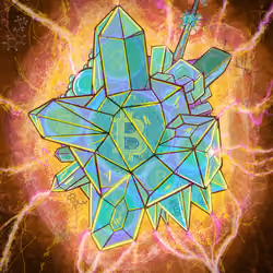blockchain crystal