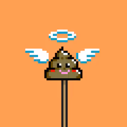 Lollipoop! #82 with angel wings & halo