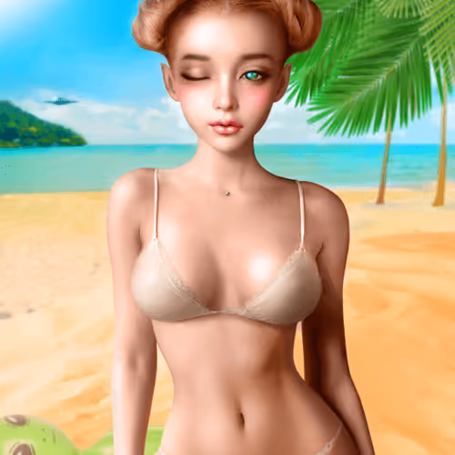 Mantis on the Beach #2
