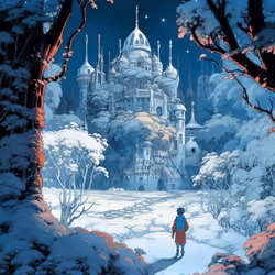 snowy castle -x-# 4