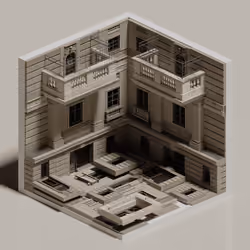 Room : Neoclassical dimension distorted timeline