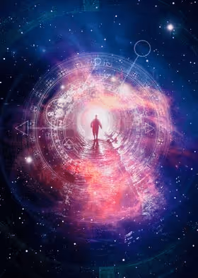 'BEYOND TIME AND SPACE' POSTER BY NAKED MONKEY _ DISPLATE