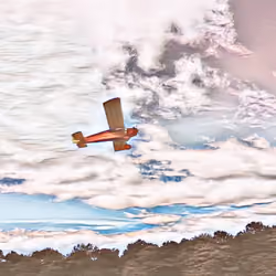 Plane in the Sky 015