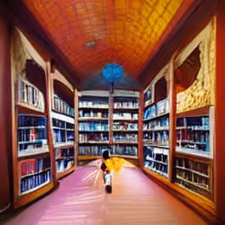 Creative Abstract Art - Library