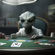 Alien player from a distant galaxy