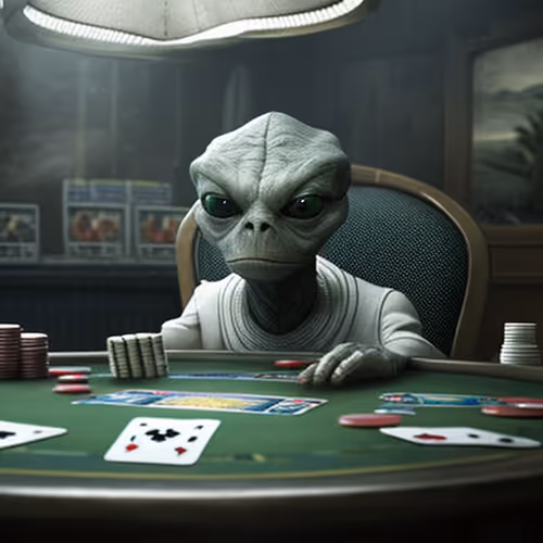 Alien player from a distant galaxy