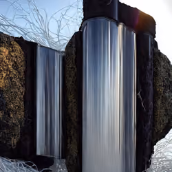 AI reimaining of "Open Doors" monument