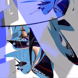 Beta Blue shadow