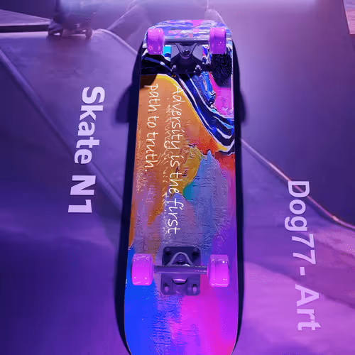 :: Colorful Skateboard - N 1 :: 