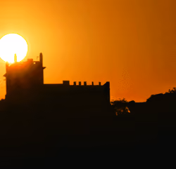 Sunset #Golkonda fort