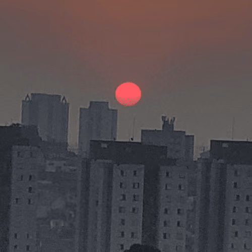 The Rarest Red Sunset