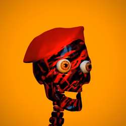 3D Bone Head Club Soldier